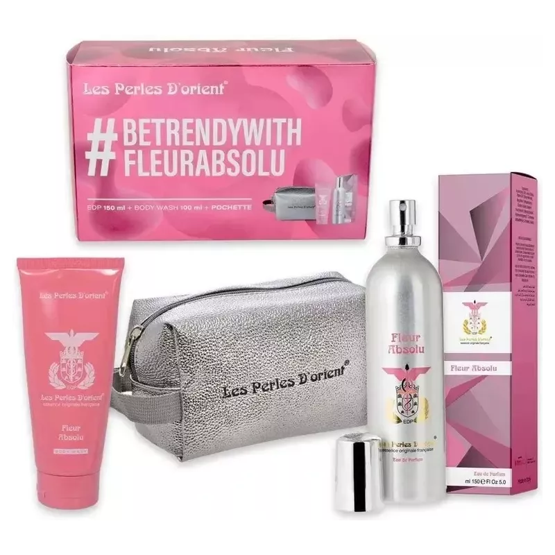 Les Perles D'orient Fleur Absolu - Confezione Regalo Donna - 150ml Les Perles D'orient Fleur Absolu - Confezione Regalo Donna - 150ml