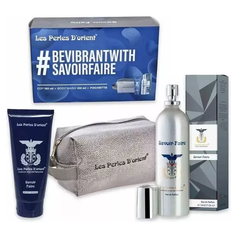 Les Perles D'orient Savoir Faire - Confezione Regalo Uomo - 150ml Les Perles D'orient Savoir Faire - Confezione Regalo Uomo - 150ml