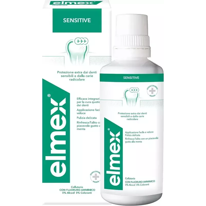 Elmex Collutorio Sensitive 400ml - Profumeria Italia Elmex Collutorio Sensitive 400ml - Profumeria Italia