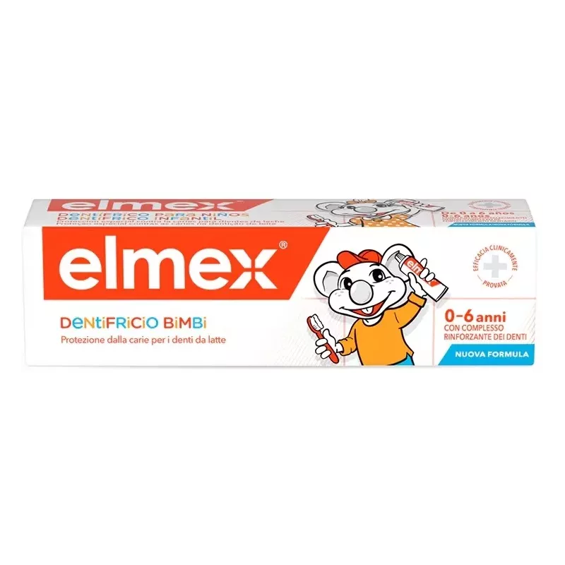 Elmex Dentifricio Bambini 0 - 6 Anni - Profumeria Italia Elmex Dentifricio Bambini 0 - 6 Anni - Profumeria Italia