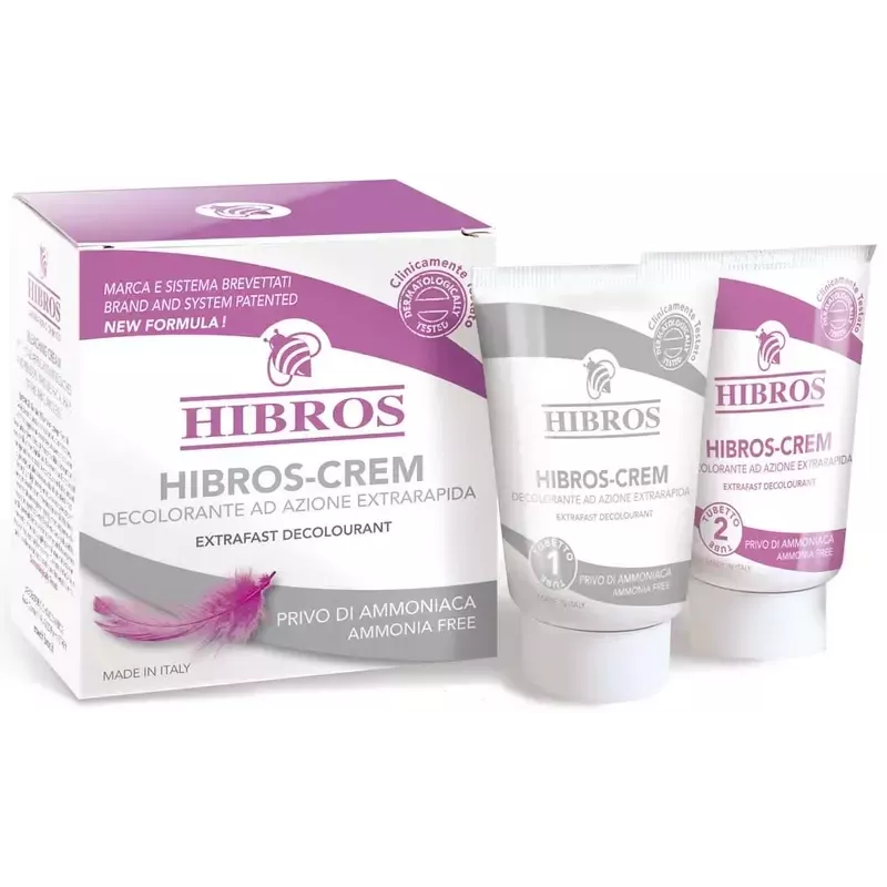 Hibros Crem Decolorante ad Azione Rapida - Senza Ammoniaca Hibros Crem Decolorante ad Azione Rapida - Senza Ammoniaca