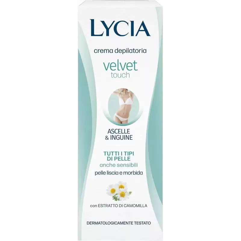 Lycia Crema Depilatoria Velvet Touch - Ascelle e Inguine - 100ml Lycia Crema Depilatoria Velvet Touch - Ascelle e Inguine - 100ml