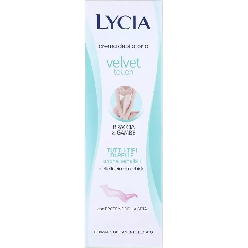 Lycia Crema Depilatoria Velvet Touch - Braccia e Gambe - 150ml Lycia Crema Depilatoria Velvet Touch - Braccia e Gambe - 150ml