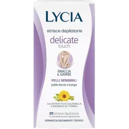 Lycia Strisce Depilatorie Delicate Touch - Braccia e Gambe