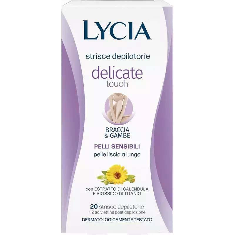 Lycia Strisce Depilatorie Delicate Touch - Braccia e Gambe