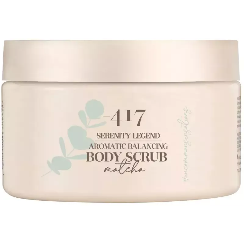 Minus 417 Aromatic Balancing Body Scrub Macha 400 gr Minus 417 Aromatic Balancing Body Scrub Macha 400 gr