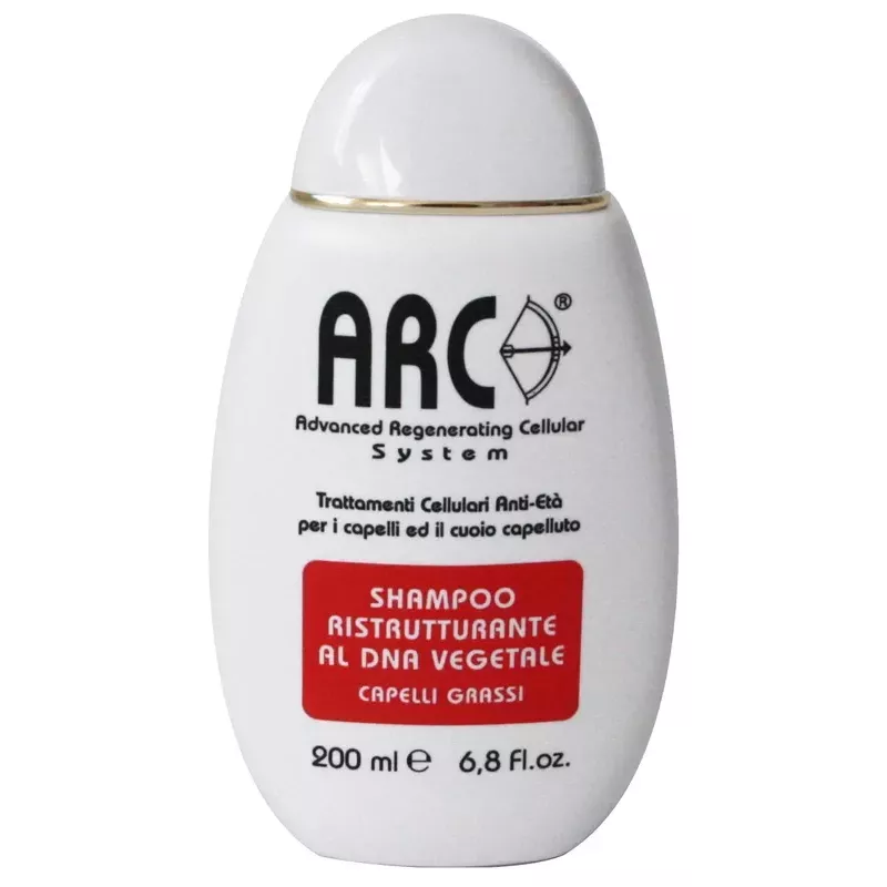 Arc Shampoo Ristrutturante al Dna Vegetale Capelli grassi 200ml Arc Shampoo Ristrutturante al Dna Vegetale Capelli grassi 200ml
