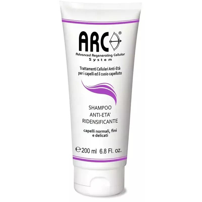 Arc Shampoo Anti Età Ridensificante Capelli normali e delicati 200ml Arc Shampoo Anti Età Ridensificante Capelli normali e delicati 200ml