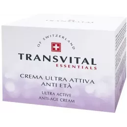 Transvital Crema Ultra Attiva Anti Età 50ml - Profumeria Italia Transvital Crema Ultra Attiva Anti Età 50ml - Profumeria Italia