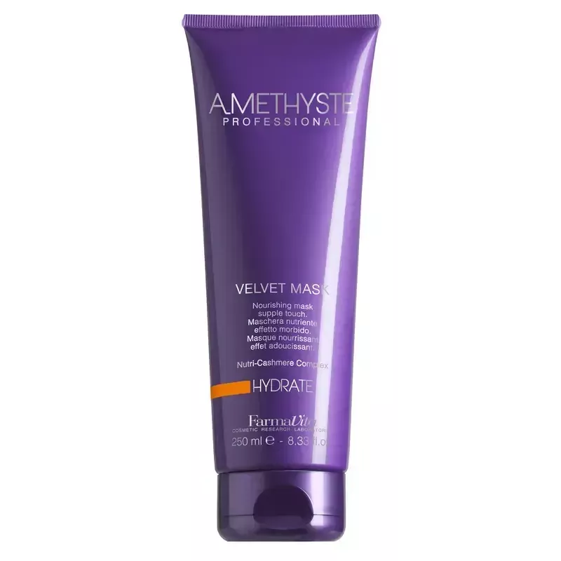 Farmavita Amethyste Hydrate Velvet Mask 250ml - Profumeria Italia Farmavita Amethyste Hydrate Velvet Mask 250ml - Profumeria Italia