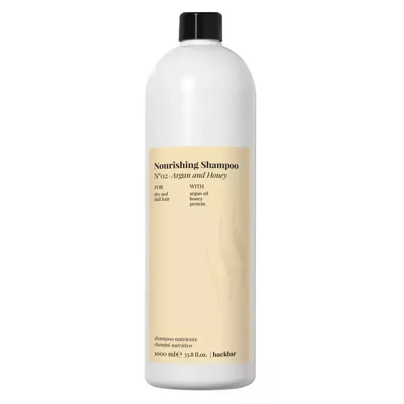 Farmavita Backbar Nourishing Shampoo N°02 Argan and Honey 1000ml Farmavita Backbar Nourishing Shampoo N°02 Argan and Honey 1000ml