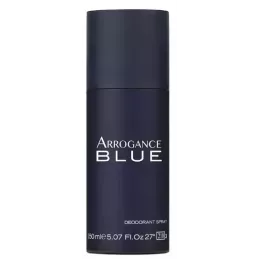 Arrogance Blue pour homme Deodorante spray 150ml