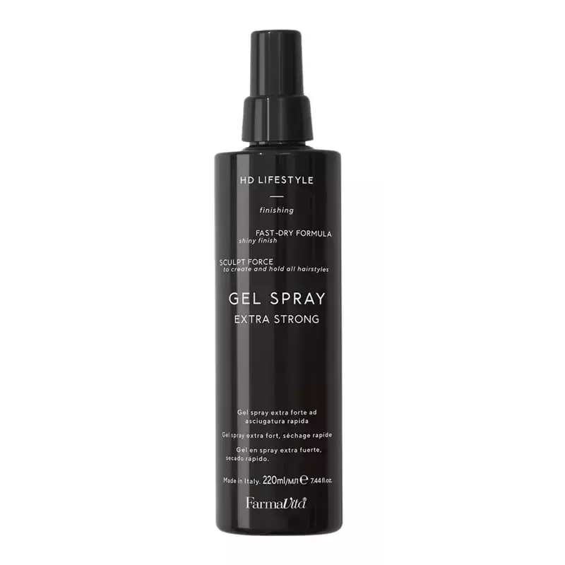HD Lifestyle Gel Spray Extra Strong 220ml - Profumeria Italia