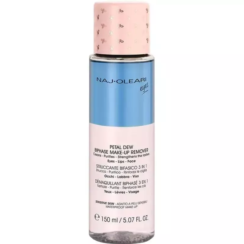 Naj Oleari Petal Dew Biphase Make-up Remover 150ml Naj Oleari Petal Dew Biphase Make-up Remover 150ml