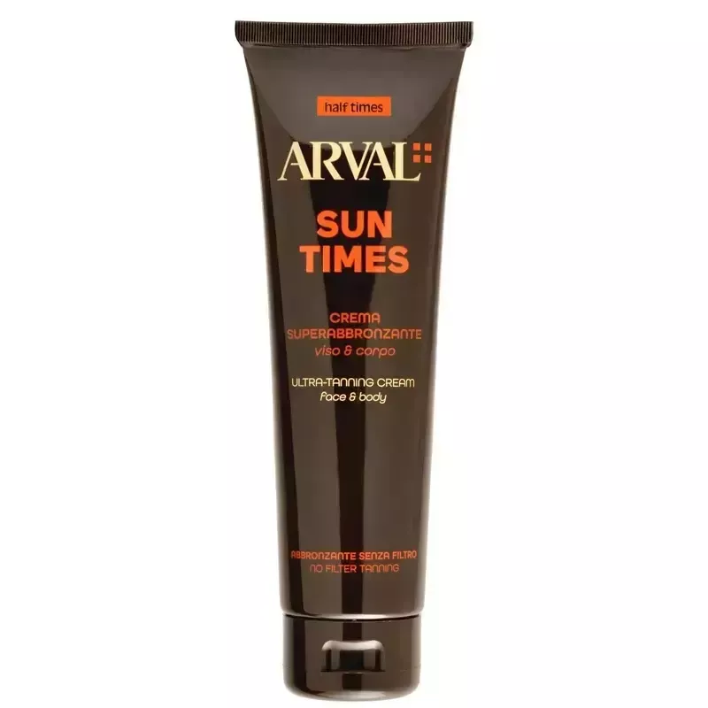 Arval Sun Times – Super abbronzante viso e corpo 150ml Arval Sun Times – Super abbronzante viso e corpo 150ml