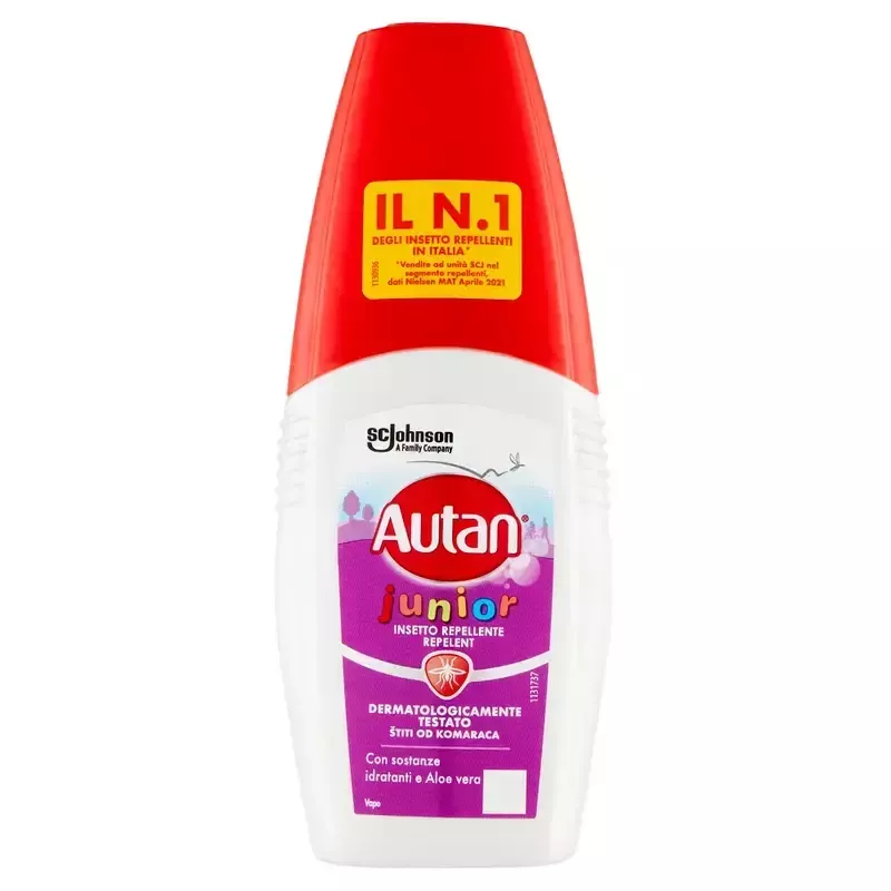 Autan Junior Spray Antizanzare 100ml – Protezione Bambini