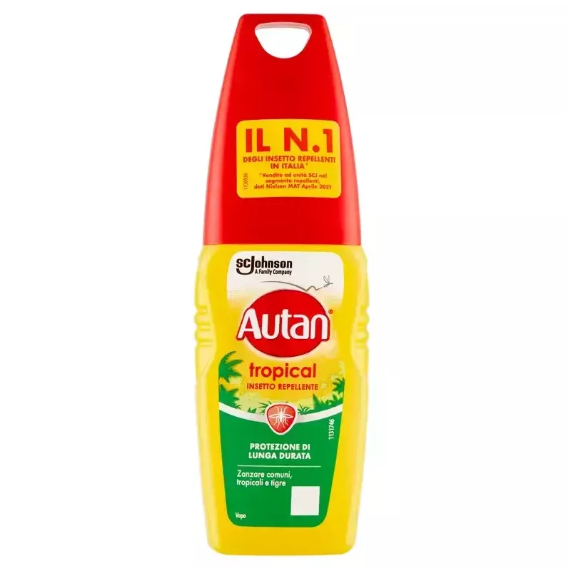 Autan Tropical Vapo 100ml – Spray Antizanzare Lunga Durata