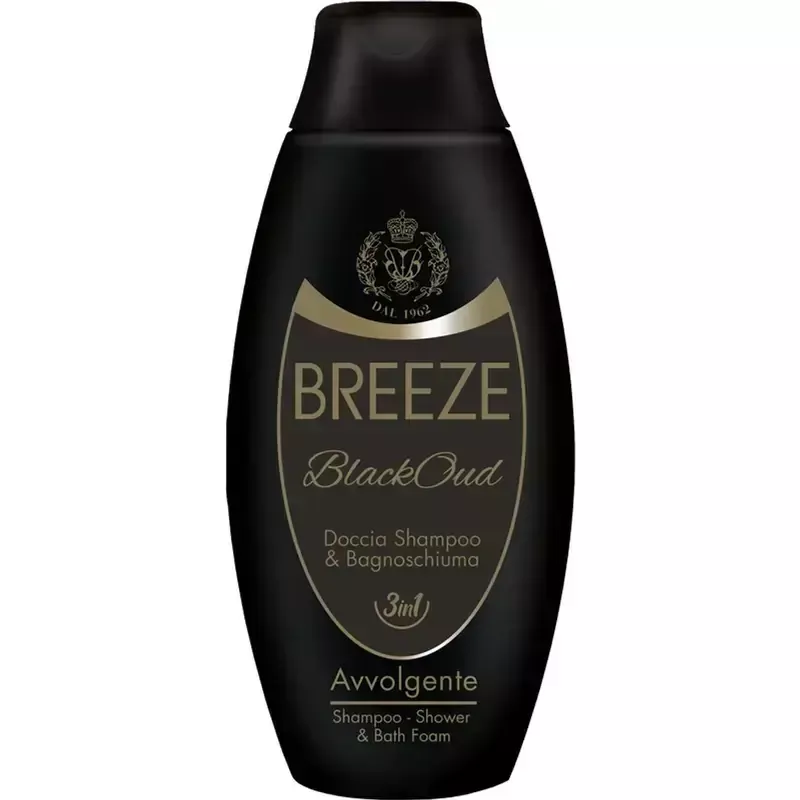 Breeze Black Oud Shower & Shampoo 400ml Breeze Black Oud Shower & Shampoo 400ml