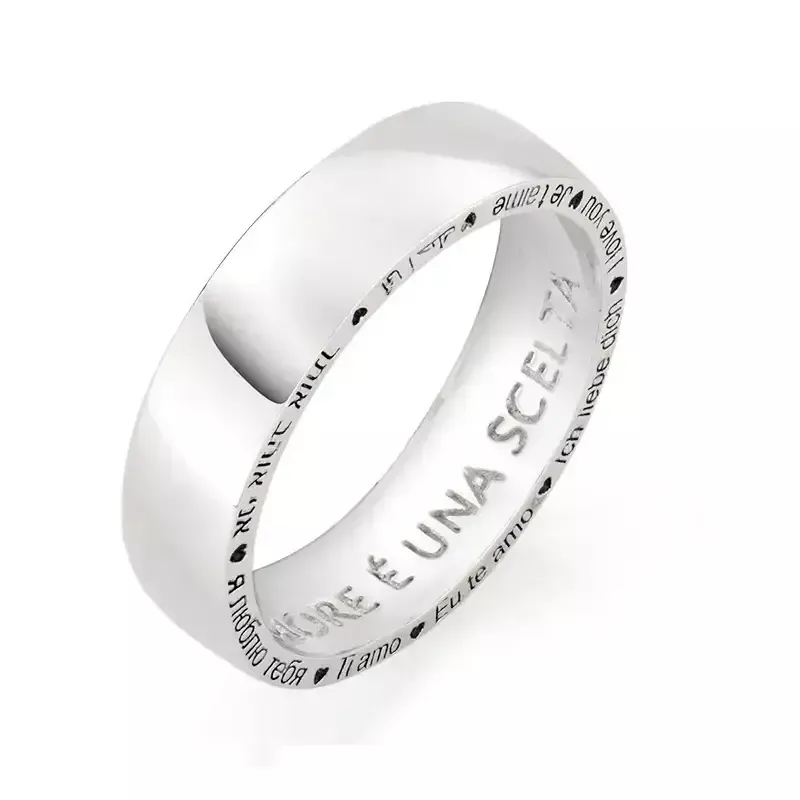 Anello Amen in Argento 925 con Frasi d’Amore e Fede Anello Amen in Argento 925 con Frasi d’Amore e Fede