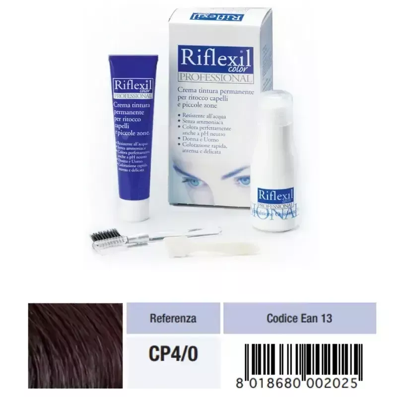 Riflexil Crema Colorante 100ml – Copertura Totale dei Bianchi