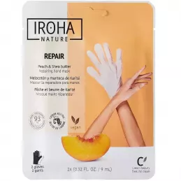 Guanti Maschera Mani Iroha Pesca e Karité – 9ml
