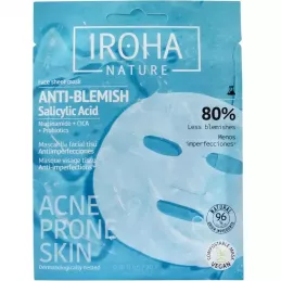 Maschera Viso Iroha Anti-Brufoli con Niacinamide 20ml