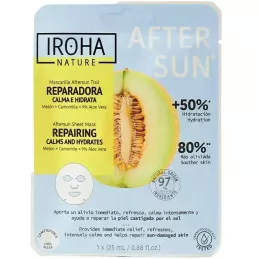 Iroha Maschera Viso After Sun Riparatrice al Melone 25ml