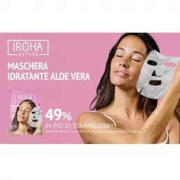Maschera Idratante Iroha con Aloe e Acido Ialuronico 20ml Maschera Idratante Iroha con Aloe e Acido Ialuronico 20ml