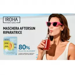 Iroha Maschera Viso After Sun Riparatrice al Melone 25ml Iroha Maschera Viso After Sun Riparatrice al Melone 25ml