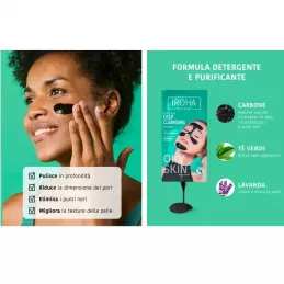 Maschera Viso Peel-Off al Carbone Iroha – Pori Puliti Maschera Viso Peel-Off al Carbone Iroha – Pori Puliti