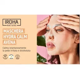 Maschera Viso Calmante Antirossore con Avena - Iroha Maschera Viso Calmante Antirossore con Avena - Iroha