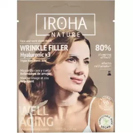 Iroha Maschera Rimpolpante Rughe con Acido Ialuronico