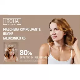 Iroha Maschera Rimpolpante Rughe con Acido Ialuronico Iroha Maschera Rimpolpante Rughe con Acido Ialuronico