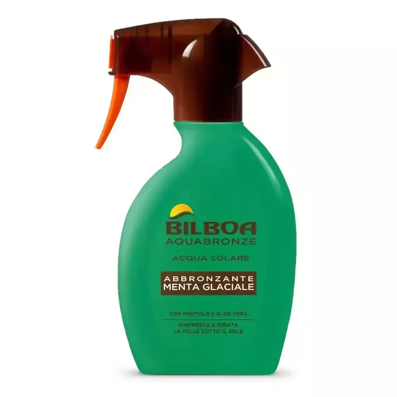 Bilboa Aquabronze Menta Glaciale 250ml  - Acqua Solare Rinfrescante Bilboa Aquabronze Menta Glaciale 250ml  - Acqua Solare Rinfrescante