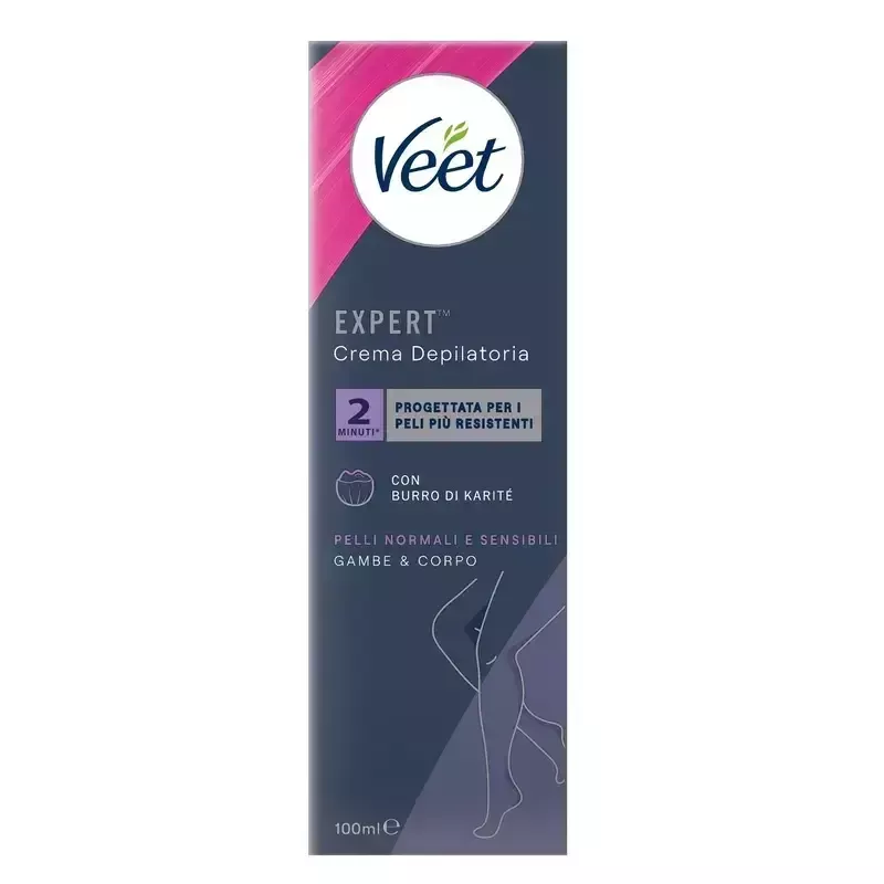 Veet Expert Crema Depilatoria 100ml| Rimozione Rapida e Pelle Idratata Veet Expert Crema Depilatoria 100ml| Rimozione Rapida e Pelle Idratata