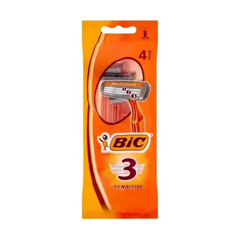 BIC 3 Sensitive Rasoio – 4pz | Rasatura delicata per pelli sensibili BIC 3 Sensitive Rasoio – 4pz | Rasatura delicata per pelli sensibili