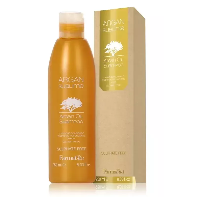 Farmavita Argan Sublime Oil Shampoo 250ml - Profumeria Italia Farmavita Argan Sublime Oil Shampoo 250ml - Profumeria Italia