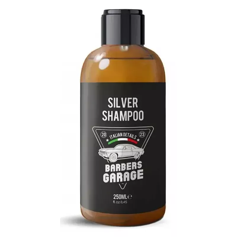 Barbers Garage Silver Shampoo 250ml - Profumeria Italia Barbers Garage Silver Shampoo 250ml - Profumeria Italia