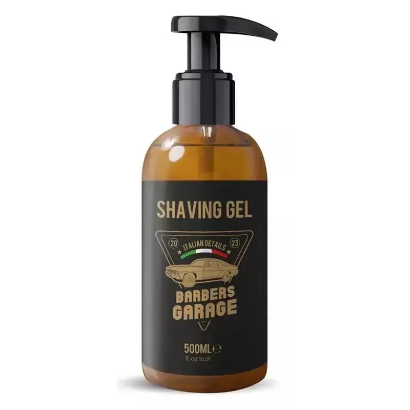 Barbers Garage Shaving Gel 500ml - Profumeria Italia Barbers Garage Shaving Gel 500ml - Profumeria Italia