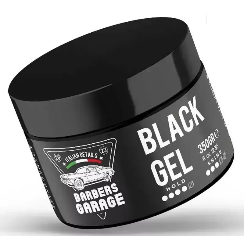 Barbers Garage Black Gel 350g - Profumeria Italia Barbers Garage Black Gel 350g - Profumeria Italia