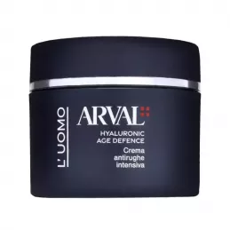 Arval Hyaluronic Age Defense – Crema viso anti-età uomo 50ml