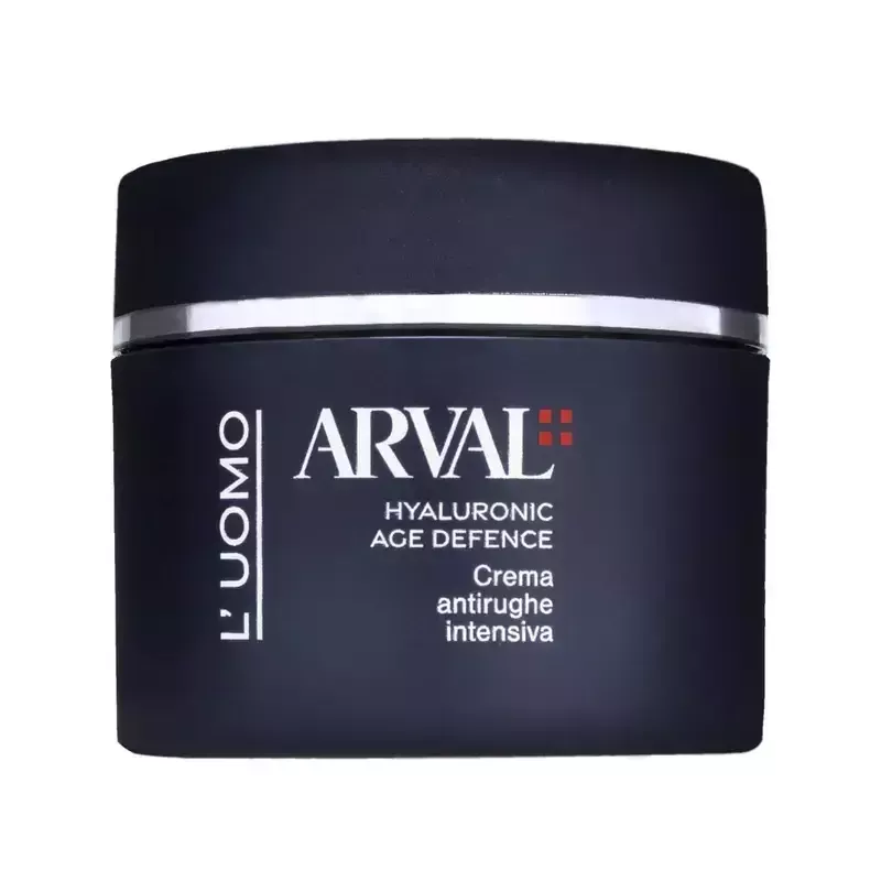 Arval Hyaluronic Age Defense – Crema viso anti-età uomo 50ml
