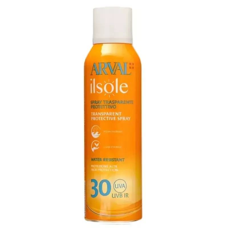 Arval Il Sole SPF 30 – Spray Protettivo Trasparente 200ml