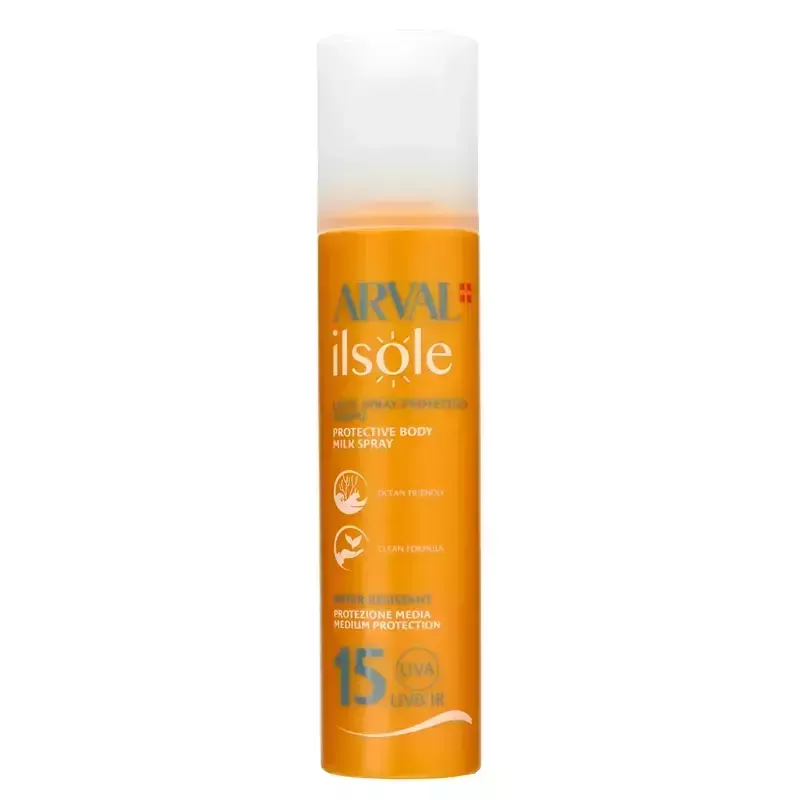 Arval Il Sole SPF 15 – Latte Spray Protettivo Idratante 200ml