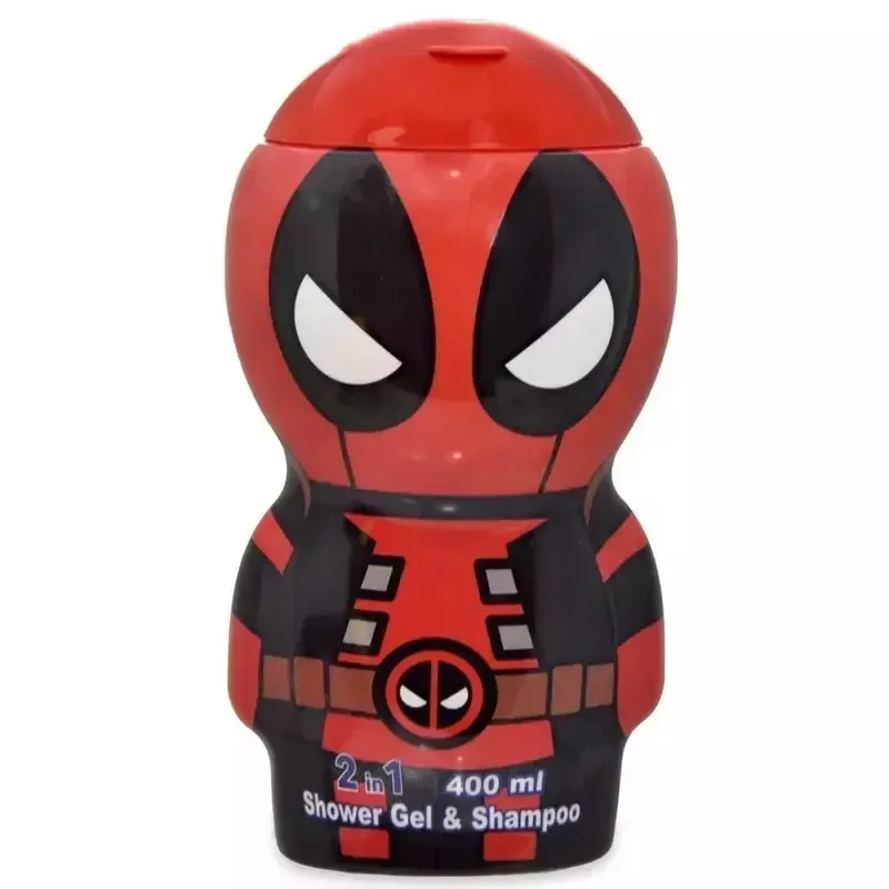 Marvel Deadpool 2D Shower Gel & Shampoo 400 ml Marvel Deadpool 2D Shower Gel & Shampoo 400 ml