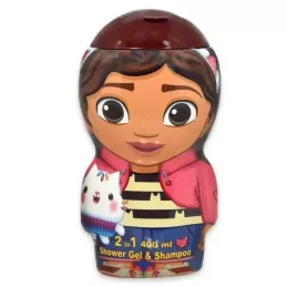 Shampoo 2 in 1 Gabby's Dollhouse 400ml per Bambini