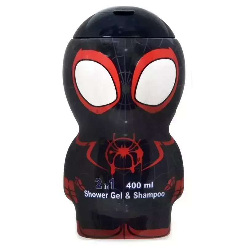 Miles Morales 2D Shower Gel & Shampoo 400ml Miles Morales 2D Shower Gel & Shampoo 400ml