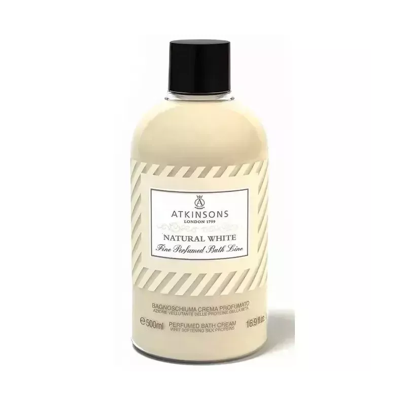 Atkinsons Natural White Bagnoschiuma Profumato 500ml