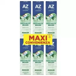 AZ Dentifricio Freschezza Delicata 6x65ml | Pulizia 2 in 1