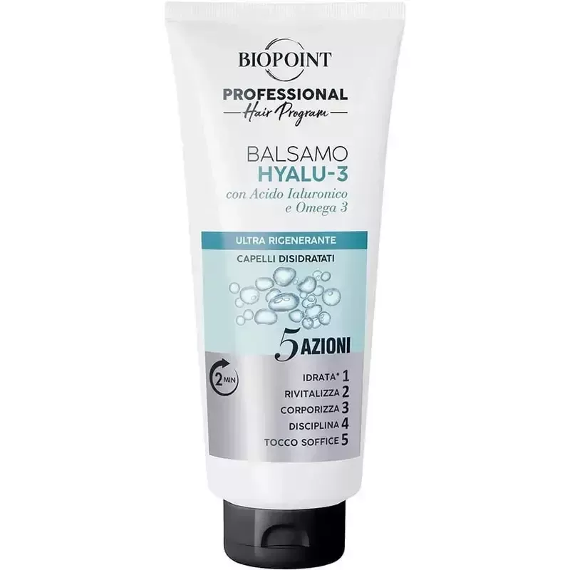 Biopoint Balsamo Hyalu-3 350ml – Idratazione Capelli Biopoint Balsamo Hyalu-3 350ml – Idratazione Capelli